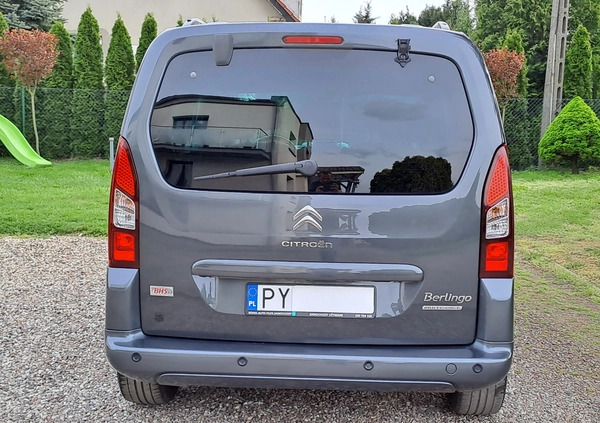 Citroen Berlingo cena 36900 przebieg: 121484, rok produkcji 2017 z Poznań małe 277